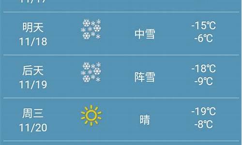 黑龙江天气预报一周天气15天_黑龙江天气预报一周天气