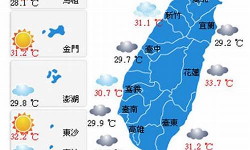 台湾天气预报10天最新消息_台湾天气预报10天最新消息