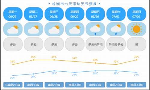 株洲未来一周天气预报查询_株洲未来一周天气预报30天